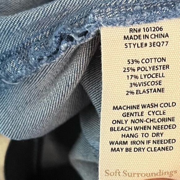 Soft Surroundings Pull On Jeggings Size Petite Small - Picture 8 of 8